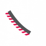 borduri exterioare pentru curbă 3/30° pentru piste auto Carrera Evolution, Digital 132 și Digital 124