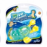 Rață scafandru cu lumină pentru apă