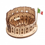 Puzzle 3D din lemn Colosseum Roma UGEARS