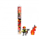 Plus-Plus pompier – set de construcție în tub (100 piese)