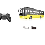 Autobuz RC cu telecomanda albastru