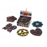 Scratcher prietenie – set de carduri pentru gravură ScratchArt