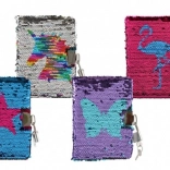 Caiet de notițe cu paiete și încuietoare TEDDIES