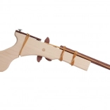 Fauna pistolă din lemn pentru elastice