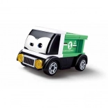 Camion verde Sluban Power Bricks cu mecanism de retragere