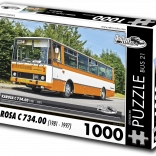 Puzzle Retro-auto Karosa C 734 (1981–1997) – 1000 piese