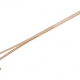 Teddies greblă pentru copii cu coadă din lemn 90 cm – Roșu