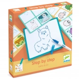 Set de desen Djeco Lama & Co