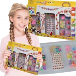 Set creativ pentru confecționarea brățărilor colorate SIMBA ART & FUN