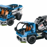 Set de construcție camion și betonieră 2 în 1 RC 26 cm