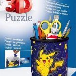 Ravensburger puzzle 3D Pokémon – suport pentru creioane (54 piese)