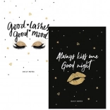 Caiet de schițe A5 SHKOLYARYK Kisses, grilă punctată, 48 file