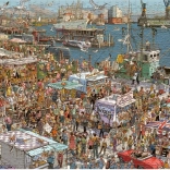 Puzzle Pești proaspeți 2000 de piese