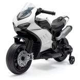 Motocicletă electrică pentru copii Supersport albă