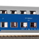 Vagon personal cu două etaje ČD epoca V