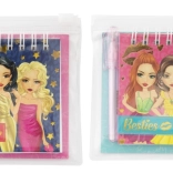 Mini carnețel cu creion Besties