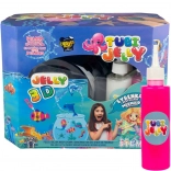Tubi Jelly – set creativ cu 8 culori și acvariu mare Sirenă