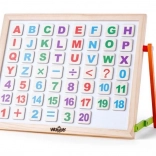 Tablă magnetică și de cretă