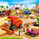 Puzzle Munca la fermă 60 piese