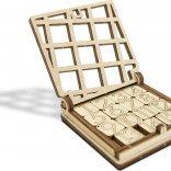 Joc Logic din Lemn 15 - Puzzle Glisant