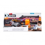 X-Shot Skins Last Stand Beast Mode – blaster cu săgeți din spumă pentru copii (16 săgeți)