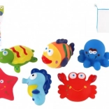 Animale din cauciuc pentru cadă cu plasă