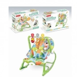 Șezlong cu vibrații, veveriță verde