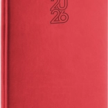 Agendă săptămânală Aprint 2026 roșie 15 x 21 cm