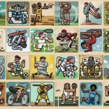 RAVENSBURGER puzzle sportivi uimitori XXL 300 piese