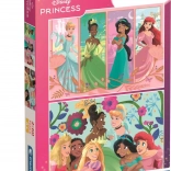 Puzzle Clementoni Disney Prințese 2×60 piese