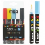 Markere acrilice care strălucesc în întuneric