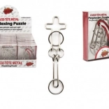 Puzzle metalic din sârmă – dificultate 3 (mix de modele)