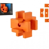 Puzzle din lemn BrainTwister în cutiuță 8 × 5 × 5 cm