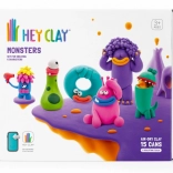 Hey Clay Monsters – set de plastilină spumoasă pentru copii