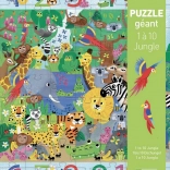 Puzzle Jungla 54 piese de la Djeco