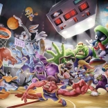 Puzzle SPACE JAM Final Dunk – 1000 piese RAVENSBURGER