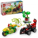 LEGO SPIDEY și prietenii săi uimitori: urmărirea cu dinozauri a lui Spin și Electro (4+, 124 piese)