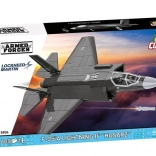 Set de construcție avion F‑35A Lightning II „Husarz” 1:48 (COBI, 605 piese)