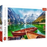 Puzzle 500 piese – Lago di Braies, Italia TREFL