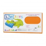 Suport de construcție portocaliu JUNIOR 16x32 puncte