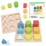 Tooky Toy puzzle educațional – forme geometrice