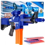 Blaster automat pentru copii BLAZE STORM cu 20 de proiectile din spumă și vizor
