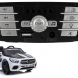 Panou muzical pentru mașinuță electrică pe baterii Mercedes-AMG SL500 poliție