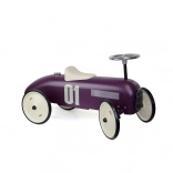 Vehicul de echilibrare vintage din metal de culoare violet închis