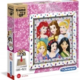 CLEMENTONI Puzzle Frame Me Up Prințese Disney 60 piese