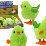 Jucărie cu pui săltăreț cu cheie verde