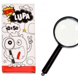 Lupă de citit plastic/sticlă 11 cm