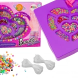 Mărgele pentru confecționarea bijuteriilor – set creativ colorat pentru brățări