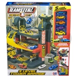 Gara jului Teamsterz cu trei etaje și automobile