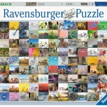 Puzzle Ravensburger 99 biciclete 1500 de piese